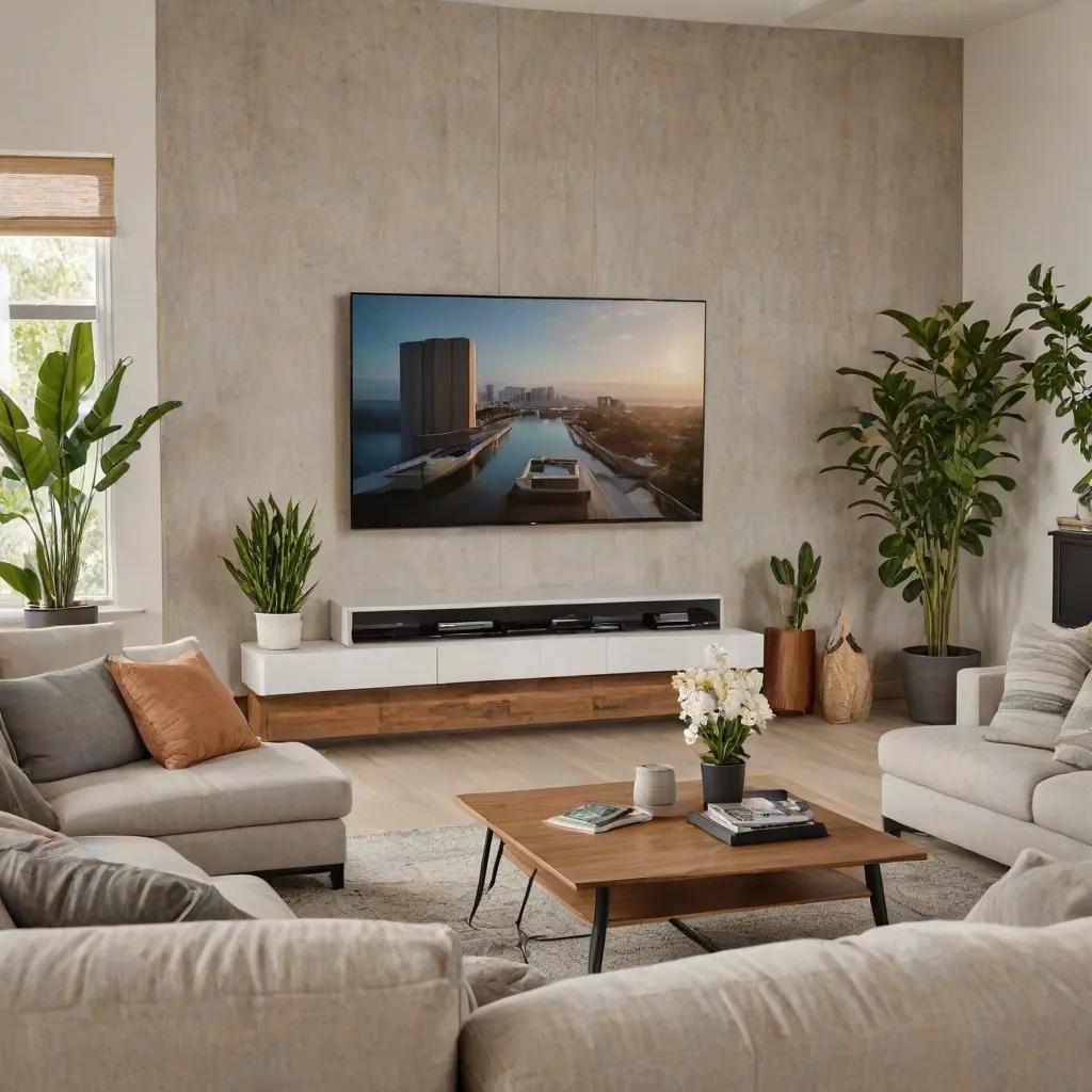 Na jakiej wysokości powiesić TV 75 cali?